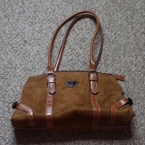 Prada brown shoulder bag